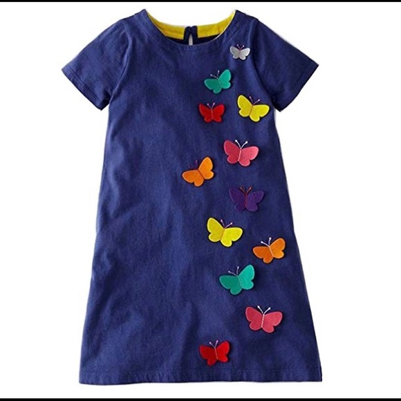 🔴🎀 Host Pick 🎀 🔴Toddler Butterfly Dress - Picture 2 of 7